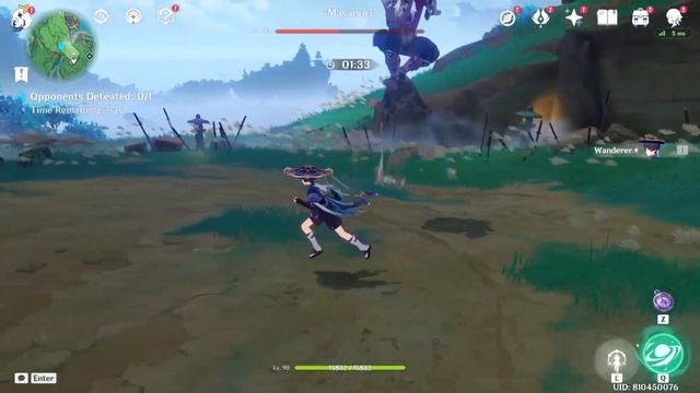 How to activate 3 stacks of Kagura's Verity with Wanderer (Scaramouche) - Genshin Impact смотреть онлайн