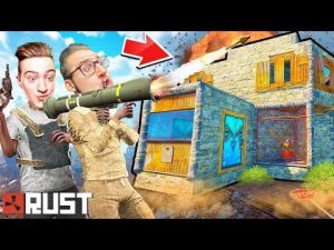 НАШ ПЕРВЫЙ РЕЙД В РАСТ! НАЖИВАЕМ СЕБЕ ВРАГОВ В RUST