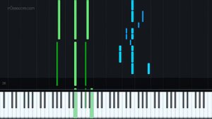 Weathering with You OST -- Grand Escape (piano tutorial) [sheet music] by Anita Hu