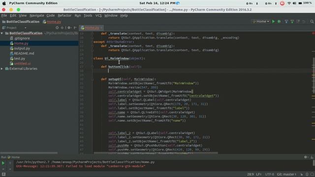 PyQt- UI to Python script | PyQt- Designer tutorial-2 | PyQt- Designer tutorial in Malayalam