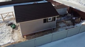 ОДНОЭТАЖНЫЙ КАРКАСНЫЙ ДОМ 6х7,5м.