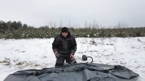 Насос для ПВХ лодки! Компактный и не дорогой ЭЛЕКТРИЧЕСКИЙ НАСОС для ПВХ лодки с АКБ и без проводов!