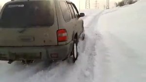 Киа спортейдж 1 по снегу