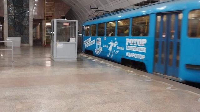 "Метротрам"! Система трамваев МТТА-2 №5875+№5874. Волгоградский метротрам смотреть онлайн