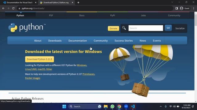 Python Course From Crash | Downloading VS Code + Python Setup | Tutorial#1
