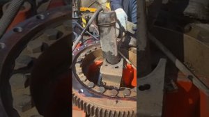 Крановая установка Канглим 2056. Оторвало коллектор