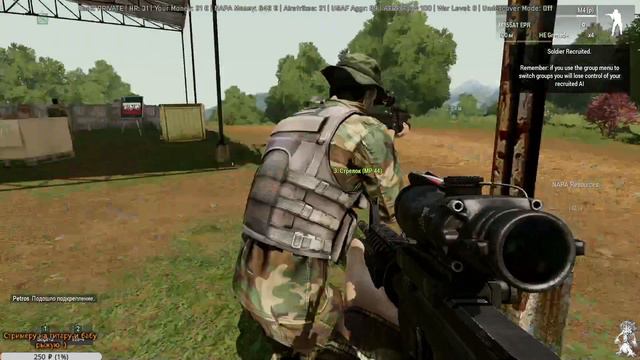 ARMA III - Antistasi - Аэропорт взят! Танки на улицах! смотреть онлайн