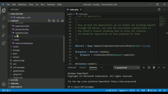Understanding Directory Structure of Laravel | File Structure | Laravel Basics #laravel