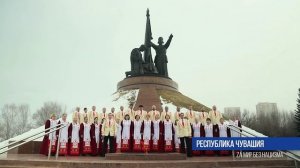 Всероссийская хоровая акция Zа мир без нацизма, Zа Президента, Zа Россию.mp4