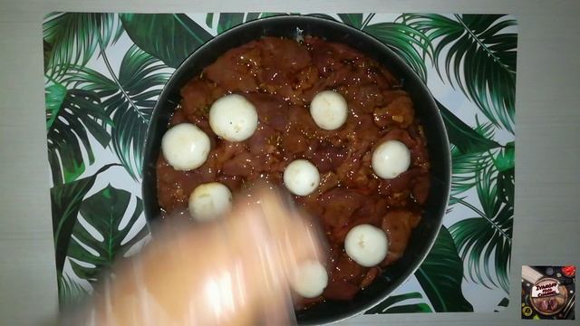 Печень куриная в духовке,очень вкусно.
