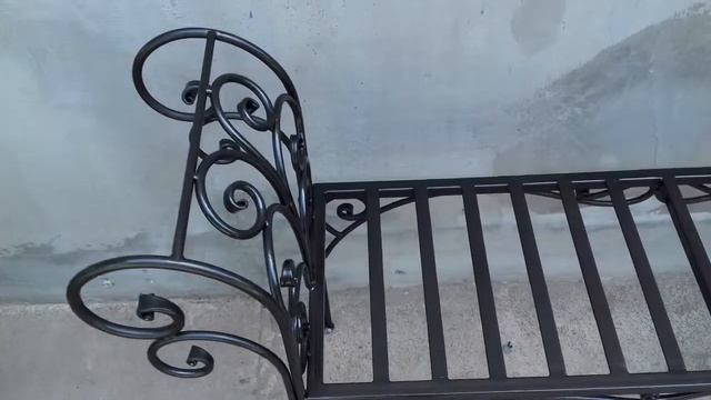 Банкетка кованая, банкетка для дома.