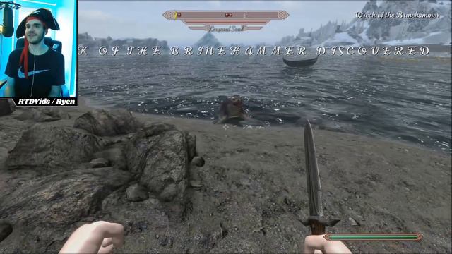 SHIPWRECKED! Skyrim Pirate Load Order Gameplay смотреть онлайн