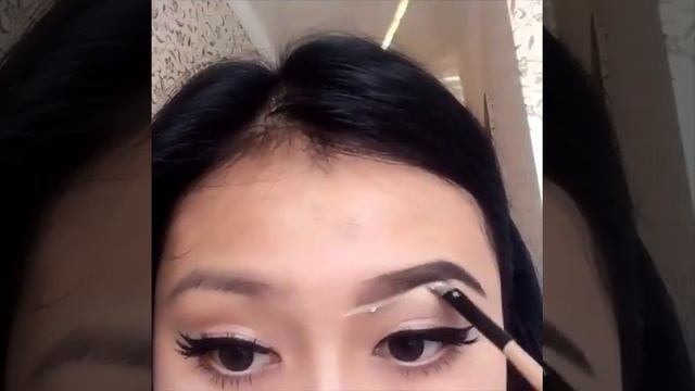 Как правильно красить брови карандашом?!