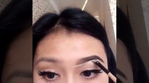 Как правильно красить брови карандашом?!