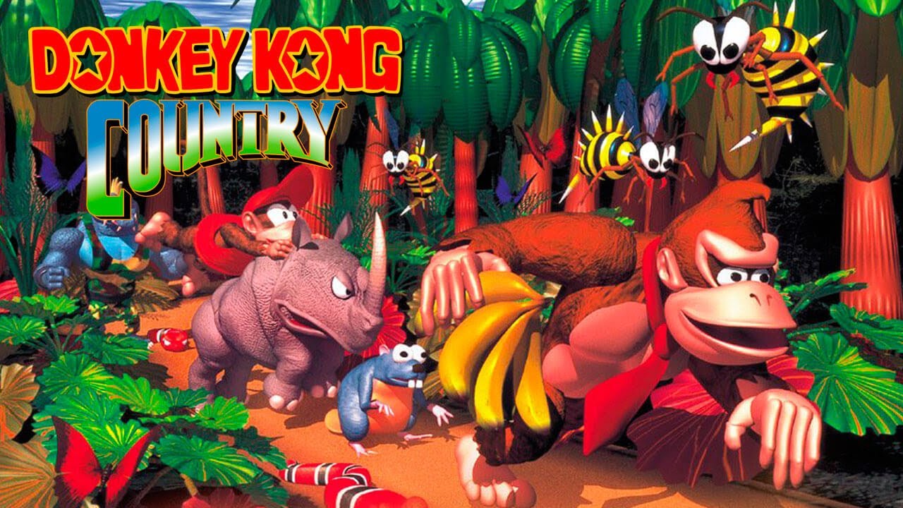 Donkey Kong Country SNES Полное Прохождение.