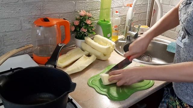 VLOG: ХОЗЯЙСТВЕННЫЙ/ ВСЁ В ДОМ/ НОВАЯ МЕБЕЛЬ/ ДЕЛАЮ ИКРУ И ТЫКВЕННЫЙ СОК. смотреть онлайн