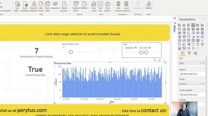 Limit date range slicer selection to avoid busy visuals - how ALLSELECTED helped to make it happen