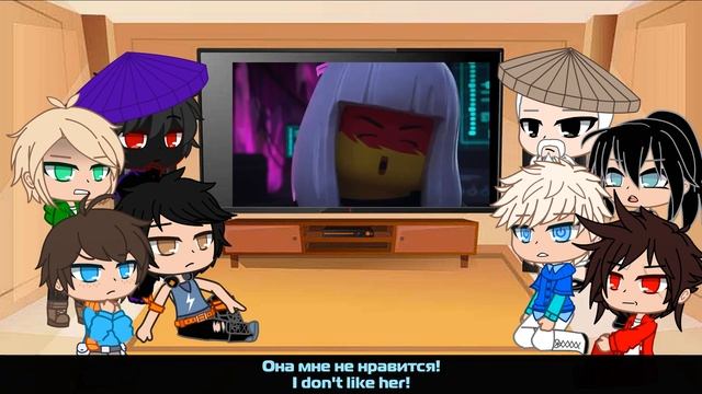 ~LEGO Ninjago Movie react to Original AU(15-16 season)~MyAU~ENG and RUS~Part 3~Llorumi~GachaClub~ смотреть онлайн