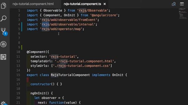 RxJS 007 - 예제 및 VSCode Auto IntelliSense의 작동 메커니즘 смотреть онлайн