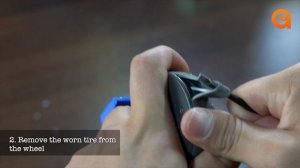 How to replace tires of the wheels for iRobot Roomba Series 500 600 700 800 900 e5 e6 i7? | BAKUUM