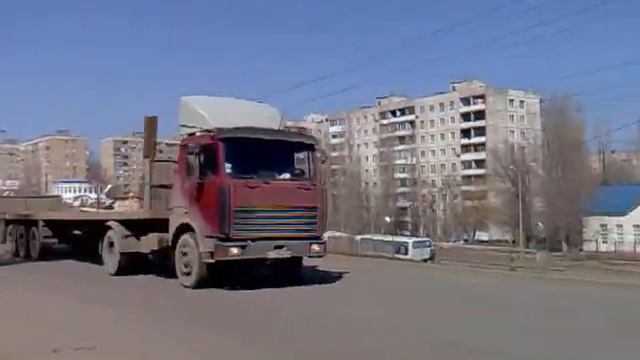 5.04.2013. Грузовой автомобиль 'МАЗ-5432'. смотреть онлайн