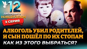 АЛКОГОЛЬ УБИЛ РОДИТЕЛЕЙ, И СЫН ПОШЁЛ ПО ИХ СТОПАМ. КАК ИЗ ЭТОГО ВЫБРАТЬСЯ? ДВЕНАДЦАТЬ. 3 СЕРИЯ