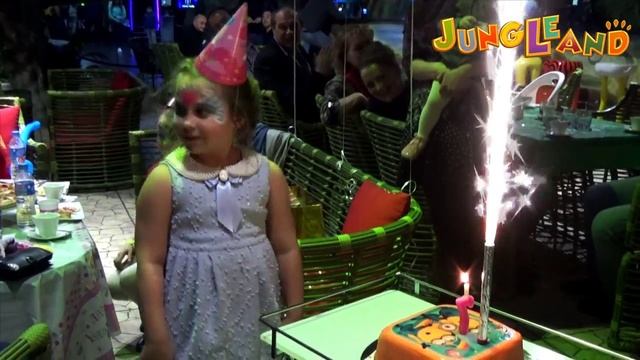 Поздравление именинников в семейном кафе jungleand смотреть онлайн