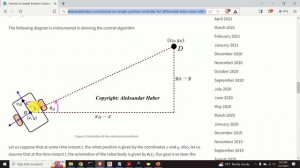 Position Control of Differential Drive Mobile Robot - Complete Tutorial with  Simulation Animation