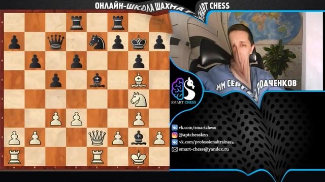 Шахматы / Тактика / Школа шахмат Smart Chess / мм Родченков Сергей смотреть онлайн