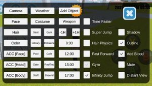 приколы в игре High school simulator 2018!