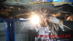 KIA Sorento Удаление катализатора, установка пламегасителя