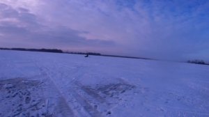 Мотобуксировщик МУЖИК с самодельным лыжным модулем