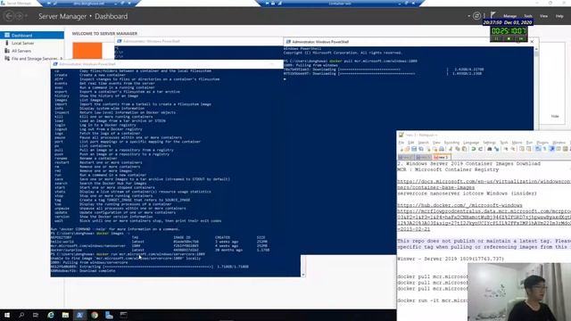2. Windows Server 2019 Container Images Download and Run смотреть онлайн