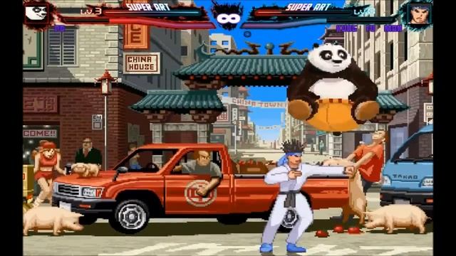 Mugen : Po (Kung Fu Panda) Vs Kung Fu Man (Request) смотреть онлайн