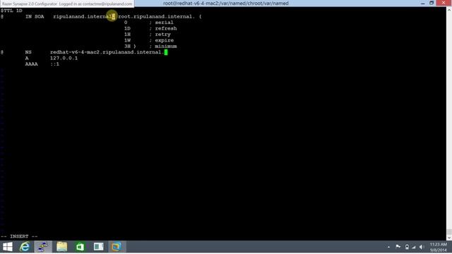 DNS Config Part 1 - Primary DNS Server (Bind 9.8) - Redhat Linux 6 смотреть онлайн