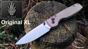 ★ KIZER Original XL - новый конкурент для Benchmade Bugout ))