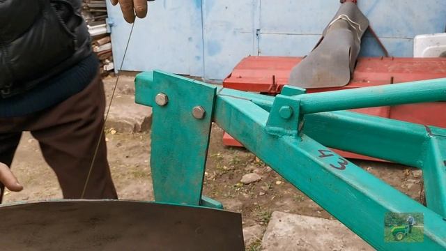 Обзор самодельного двухкорпусного плуга к минитрактору Синтай 180 смотреть онлайн