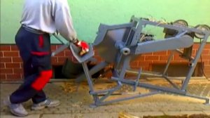 Циркулярная пила станок для заготовки дров circular saw