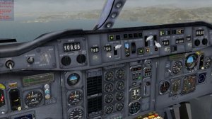 FSX Approach and landing in Nice Côte d'Azur International Airport (LFMN) Airbus A300