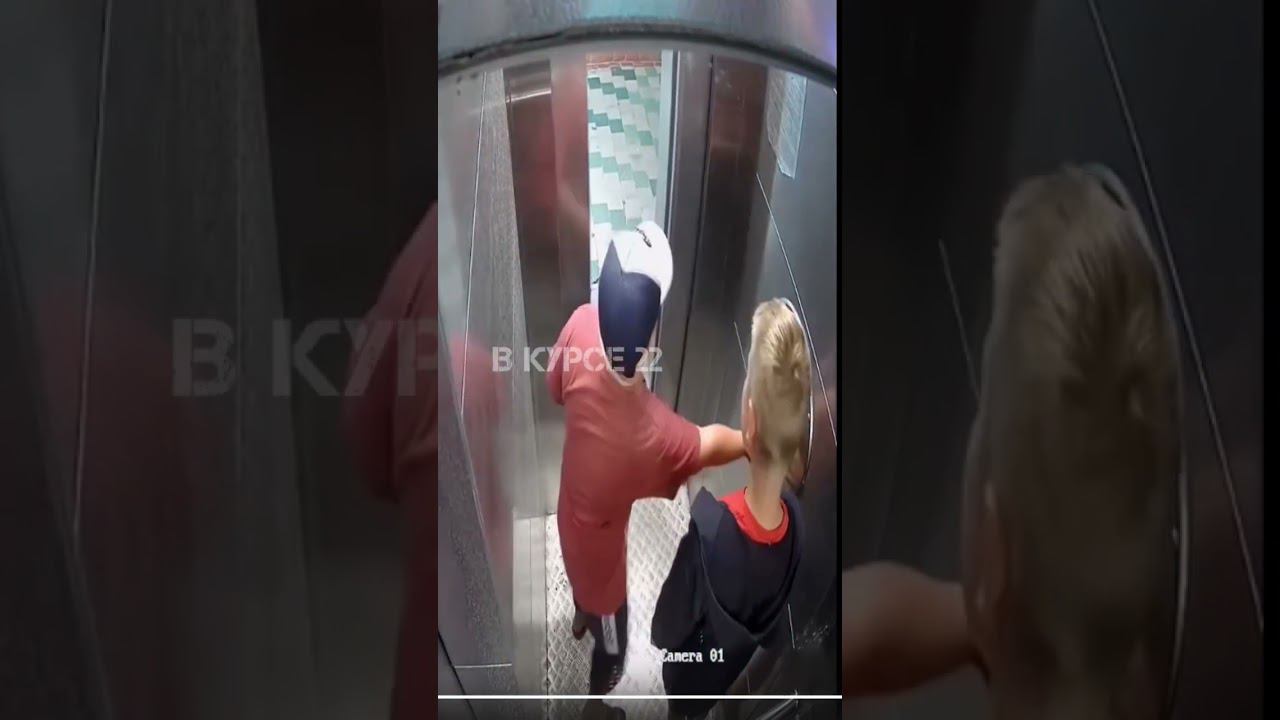 В Барнауле мелкие хулиганы разломали камеру в лифте