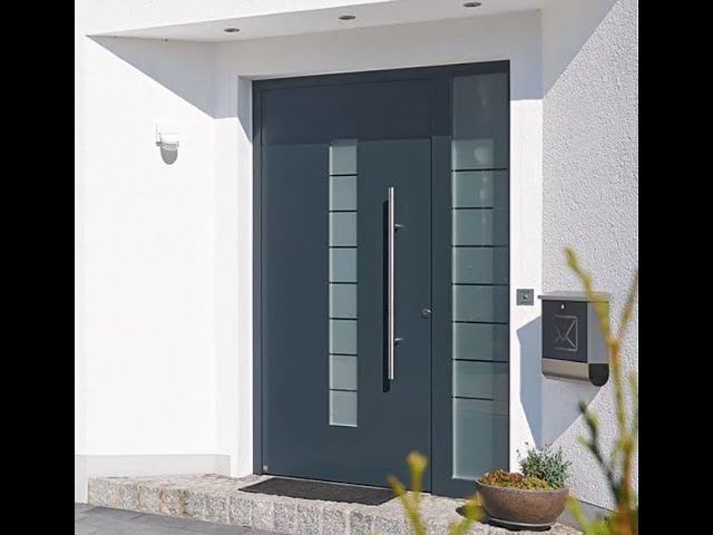 Монтаж входной двери Херманн TermoSafe с боковым элементом смотреть онлайн