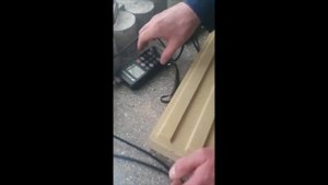 Проверка вибролитой тротуарной плитки