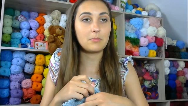 Свитер регланом онлайн. Выпуск 23. Продолжаем вязать перед и спинку. Прямой эфир Instagram смотреть онлайн