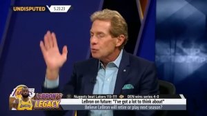 Shannon and Stephen A. react to Lebron hidden message: "I have lot to think about"