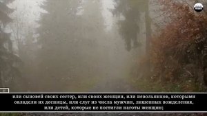 Сура Ан-Нур 30-31 аят