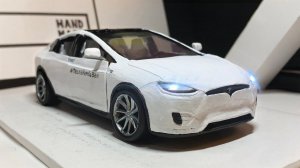 TESLA ВАРПАТЧА из ПЛАСТИЛИНА Tesla model x p100d