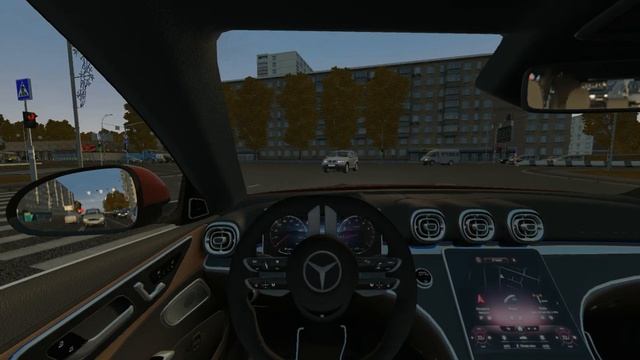 Mercedes Benz Station Wagon C300 4MATIC W206 City Car Driving смотреть онлайн