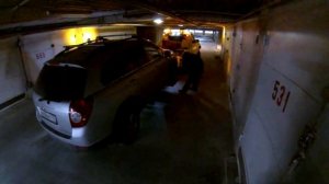 эвакуация из паркинга автомобиля Chevrolet