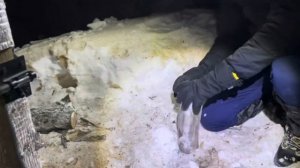 ЗЕМЛЯНКА У РЕКИ | НОЧЁВКА В СИЛЬНЫЙ МОРОЗ В -26 | ДОЛГИЙ ПУТЬ ДО ЗЕМЛЯНКИ