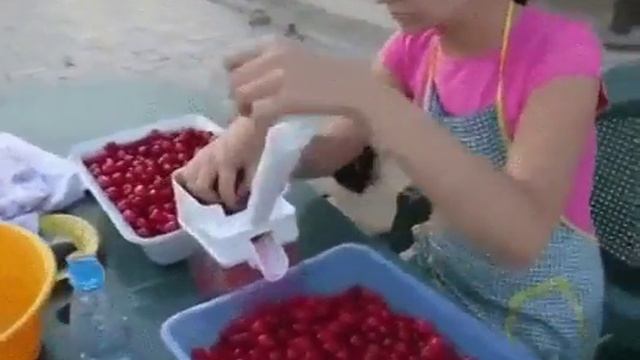 Как отделить косточки от вишенок... Лучшие лайфхаки смотреть онлайн